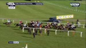 Video preview image for Cheltenham 16:10 - St. James's Place Festival Challenge Cup Open Hunters' Chase (2)