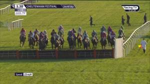 Video preview image for Cheltenham 17:30 - Martin Pipe Conditional Jockeys' Handicap Hurdle (2)