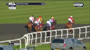 Video preview image for Kempton Park 13:30 - Virgin Bet Free Bets For Winners Handicap Chase (4)