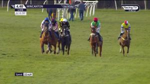 Video preview image for Wincanton 16:40 - Get Daily Tips At racingtv.com Handicap Hurdle (4)