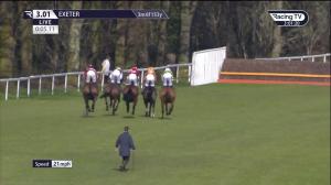 Video preview image for Exeter 15:01 - In Memory Of Tim Hale Handicap Chase (3)