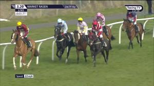 Video preview image for Market Rasen 15:20 - Racing TV Handicap Hurdle (3)
