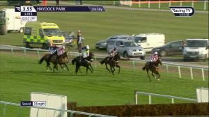 Video preview image for Haydock Park 15:55 - Old Boston Handicap Hurdle (4)