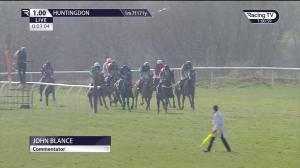 Video preview image for Huntingdon 13:00 - Racing TV Maiden Hurdle (4)