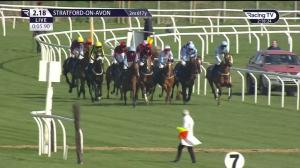 Video preview image for Stratford-on-Avon 14:18 - Lady Ella's Handicap Hurdle (5) (Div 1)