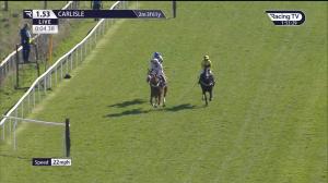 Video preview image for Carlisle 13:53 - Scottish Racing Academy Novices' Hurdle (4)