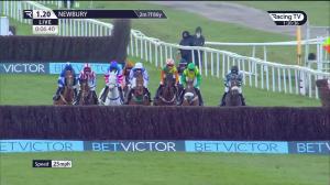 Video preview image for Newbury 13:20 - Irwin Mitchell Open Hunters' Chase (6)