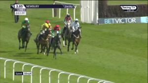 Video preview image for Newbury 15:05 - BetVictor Gamble Responsibly Handicap Hurdle (3)