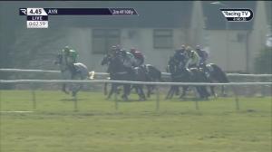 Video preview image for Ayr 16:45 - Trump Turnberry 'Hands & Heels' Finale Handicap Hurdle (Conditional and Amateur Jockeys) (3)