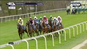 Video preview image for Pontefract 13:00 - 2022 Season Starts Here Apprentice Handicap (5)