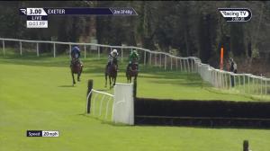 Video preview image for Exeter 15:00 - racingtv.com Novices' Handicap Chase (4)