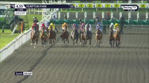Video preview image for Kempton Park 16:55 - Unibet Horserace Betting Operator Of The Year Novice Stakes (5)