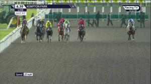 Video preview image for Kempton Park 18:30 - Join Racing TV Now Handicap (6)