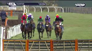 Video preview image for Taunton 14:02 - Rusty's Thank You Family and Friends Handicap Hurdle (5) (Div 2)
