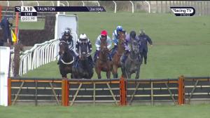 Video preview image for Taunton 15:10 - James and Shona Gourlay Wedding Celebration Novices' Hurdle (4)