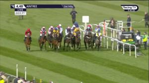 Video preview image for Aintree 16:40 - Cavani Menswear Sefton Novices' Hurdle (Grade 1) (1)