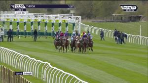 Video preview image for Thirsk 12:55 - Vickers.Bet Pay 8-places On Grand National EBF Maiden Stakes (4)