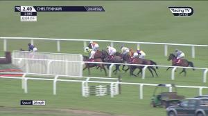 Video preview image for Cheltenham 14:40 - Citipost Novices' Hurdle (2)