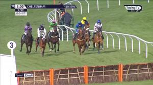 Video preview image for Cheltenham 17:00 - Cheltenham Pony Racing Authority Graduates Handicap Hurdle (Conditional Jockeys' and Amateur Riders') (2)