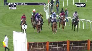Video preview image for Cheltenham 15:50 - Junior Jumpers Membership Fillies' Juvenile Handicap Hurdle (Grade 3) (1)
