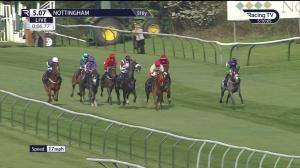 Video preview image for Nottingham 17:07 - Join Racing TV Now Apprentice Handicap (6)