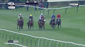Video preview image for Nottingham 19:45 - Bet At racingtv.com Handicap (5)