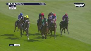 Video preview image for Newbury 13:40 - Joe Mercer Memorial EBF Maiden Stakes (4)