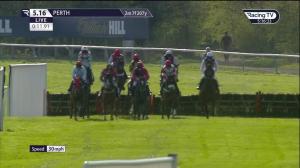 Video preview image for Perth 17:16 - William Hill Play Responsibly Amateur Jockeys' Handicap Hurdle (5)