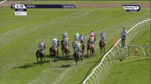 Video preview image for Perth 16:18 - Thankyou Sandy Stewart and Fiona Fletcher Novices' Handicap Hurdle (5)