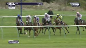 Video preview image for Ayr 16:00 - Racing TV Profits Returned To Racing Maiden Handicap (5)