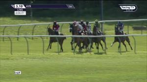 Video preview image for Ayr 17:10 - Watch On Racing TV Apprentice Handicap (6)
