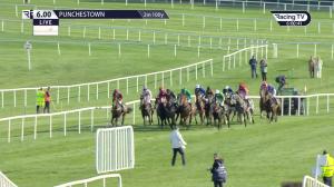 Video preview image for Punchestown 18:00 - Goffs Land Rover Bumper I.N.H. Flat 