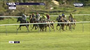Video preview image for Ayr 19:25 - Racing TV Profits Returned To Racing Maiden Fillies' Stakes (4)