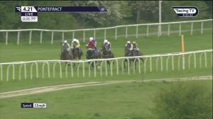 Video preview image for Pontefract 16:21 - Ggm Groundscare Supports The Nhc Handicap (4)