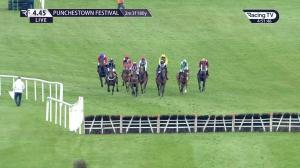 Video preview image for Punchestown 16:45 - Louis Fitzgerald Hotel Hurdle 