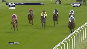 Video preview image for Goodwood 14:05 - British Stallion Studs EBF Restricted Novice Stakes (Qualifier) (4)