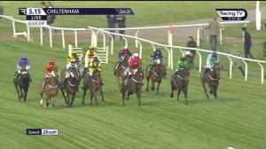 Video preview image for Cheltenham 17:15 - NAF Intermediate Point-To-Point Hunters' Chase (4)