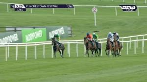 Video preview image for Punchestown 17:25 - Paddy Power Champion Hurdle (Grade 1)
