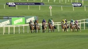 Video preview image for Punchestown 19:10 - Salessense International Novice Hurdle