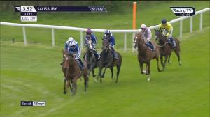 Video preview image for Salisbury 15:52 - Ajn Steelstock 'Success Breeds Success' Novice Stakes (5)