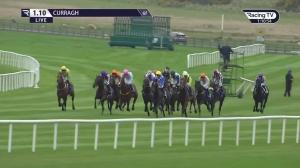 Video preview image for Curragh 13:10 - Irish European Breeders Fund Median Sires Series Maiden 