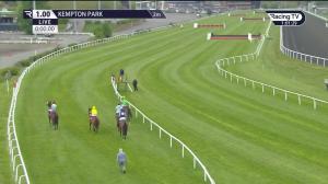 Video preview image for Kempton Park 13:00 - Racing TV Novices' Hurdle (4)