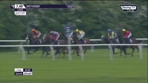 Video preview image for Wetherby 19:40 - Follow @racingtv On Twitter Handicap (5)
