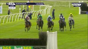 Video preview image for Huntingdon 16:30 - Pertemps Medical Professionals Compliance Novices' Handicap Chase (5)