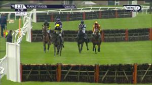 Video preview image for Market Rasen 14:25 - Unibet 3 Uniboosts A Day Maiden Hurdle (4)