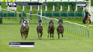 Video preview image for Nottingham 17:05 - Follow @racingtv On Twitter Restricted Novice Stakes (5)