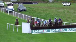 Video preview image for Downpatrick 19:50 - Thoroughbred Assisted Down Royal Corporation Of Horse Breeders Pilot Programme Handicap Chase