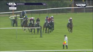 Video preview image for Warwick 17:45 - Watch Irish Racing On RacingTV 'National Hunt' Maiden Hurdle (4)