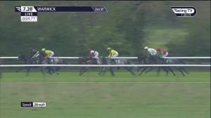 Video preview image for Warwick 19:20 - Racing TV Profits Returned To Racing Handicap Hurdle (3)