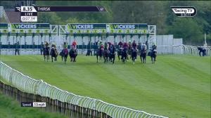 Video preview image for Thirsk 20:35 - Next Meeting 'Irish Day' Saturday 14th May Handicap (6)